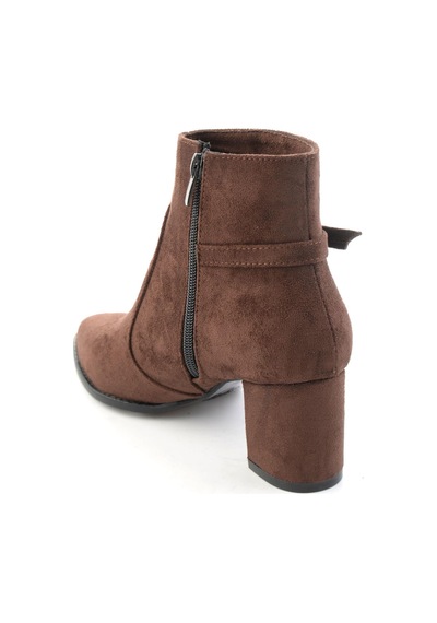Kahve Süet Kadın Bot & Bootie K02233050472