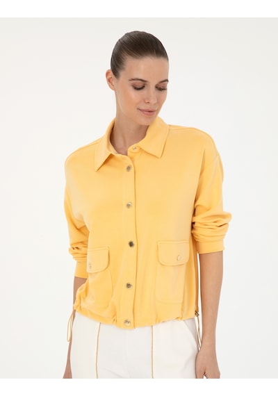 Pierre Cardin Kadın Sarı Hırka Örme 50283321-vr044 Sarı