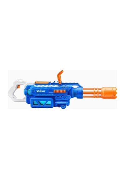X-shot Büyük Gatling Motorlu Su Tabancası, 1650 Ml Kapasite Nerf, Oyuncak Tabanca Mavi