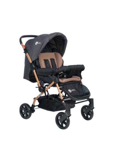 Turhan Bebe 3 Kademe Yatış Pozisyonu Ebeveyn Kontrol Penceresi Çift Yönlü Bebek Arabası Yağmurluk 465468546