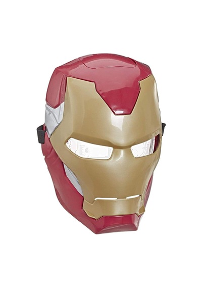 Iron Man Işıklı Flip Up Mask Brown - Elektronik Maske