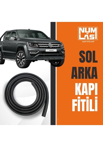 Volkwagen Amarok 2017-2022 Sol Arka Kapı Fitili-a Kalite-numlas-nm4747