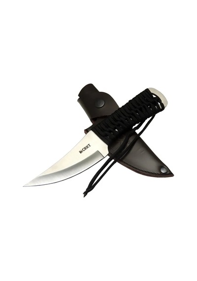 Crkt Scrub Fixed 2712 Wy Kamp / Outdoor Bıçak 22,5cm - İpli Sap, Deri Kılıflı 39492