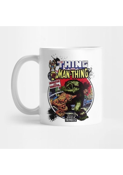 The Man Thing Kupa Bardak Çok Renkli