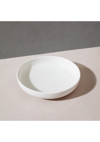 Mudo Home Ephesus Whıte Kase 17cm Beyaz