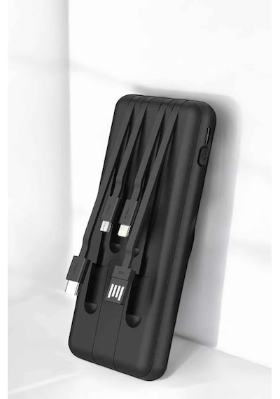 Hızlı Şarj Dijital Göstergeli Powerbankli Çoklu Şarj Özelliği Çok Renkli