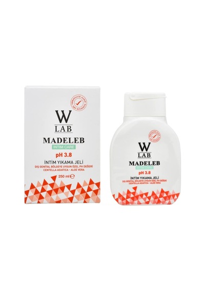 W-lab Madeleb Intim Care Ph 3.8 İntim Yıkama Jeli 250 Ml