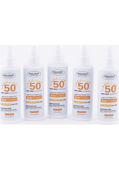 Biolueur Leke Karşıtı SPF50+ Güneş Kremi  2 x 100 ML
