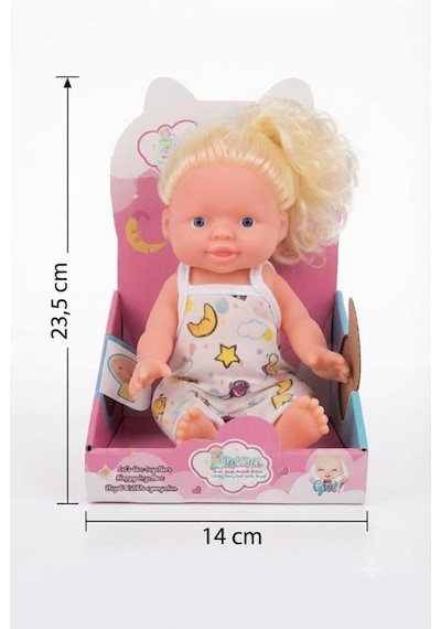 TıfılToys Sesli Oyuncak Bebek Taranabilir Saçlı Özel Standlı Roza Bebek İle Rol Yapma Oyunu 15842988