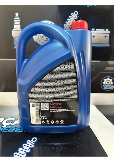 Eurorepar Kırmızı Antifiriz 3 Litre - 37 Derece Kırmızı