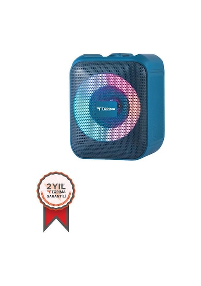 Torima D13 Taşınabilir Kablosuz Bluetooth Hoparlör Mavi