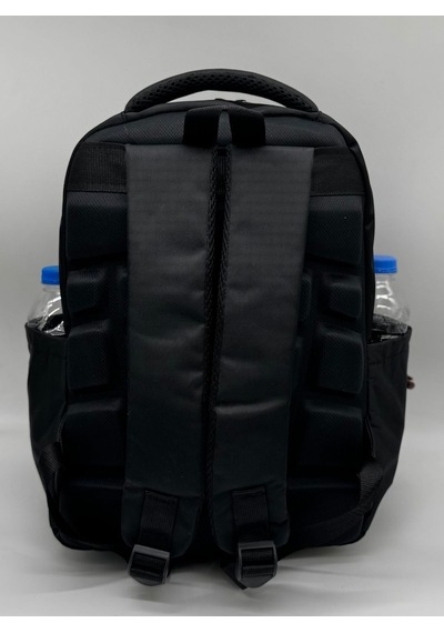 İlk Okul Çantası 3'lü Seti Unisex Çocuk İlkokul Çantası Gry-8010 Siyah Siyah