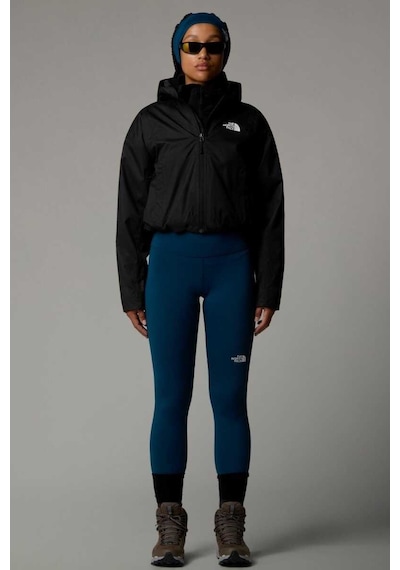 The North Face Quest Crop Kadın Yağmurluk Mont Siyah
