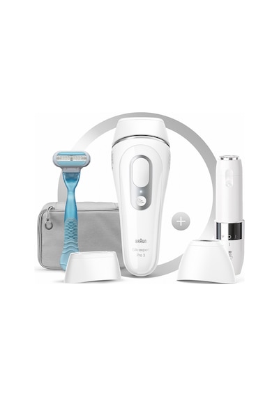 Braun Silk Expert Pro 3 PL3129 2 Başlıklı Yeni Nesil IPL + FS1000 + Seyahat Çantası Braun Silk Expert Pro 3 PL3129 2 Başlıklı Yeni Nesil IPL + FS1000 + Seyahat Çantası