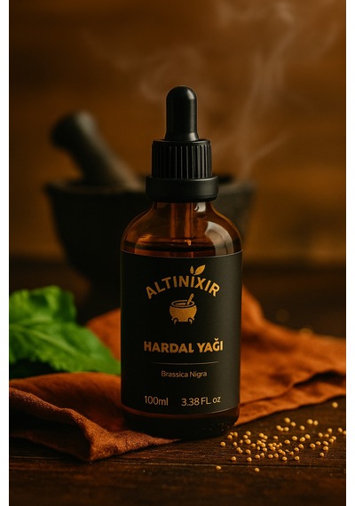 Hardal Yağı Soğuk Sıkım 100ml 100 ML