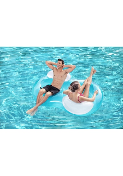 Bestway 1.88m X 1.17m Çift Halkalı Yatak Çok Renkli
