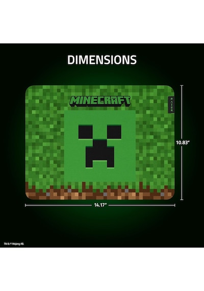 Razer Gigantus V2 Minecraft Edition - Hız Ve Kontrol Için Yumuşak