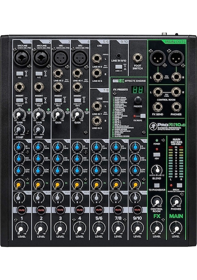 Mackie Profx10 V3 10-Kanal Profesyonel Efektli Mikser