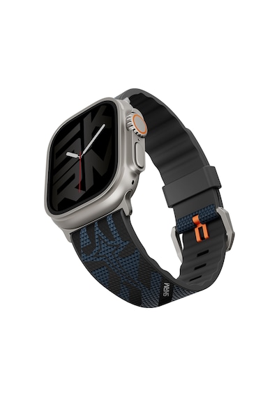 Watch 44mm Uyumlu Skinarma Phantom Serisi Silikon Kordon Lacivert