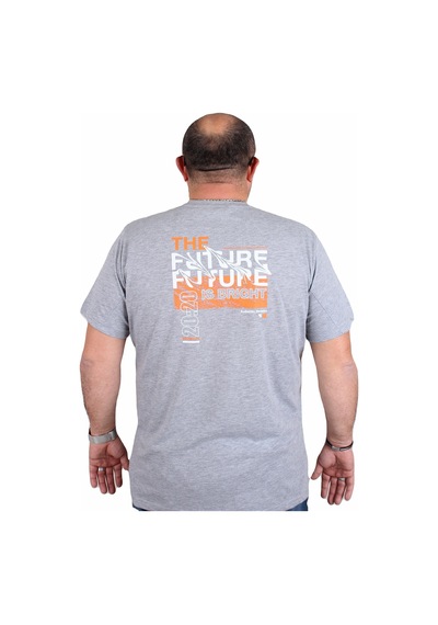 Moc Grande Mocgrande Erkek Büyük Beden Sıfır Yaka Tişört The Future 25138 Grı Melanj Gri Melanj Moc Grande Mocgrande Erkek Büyük Beden Sıfır Yaka Tişört The Future 25138 Grı Melanj Gri Melanj