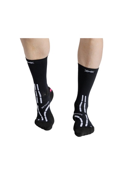 X-bıonıc X-bionic X-socks Trail Anatomix Crew Unisex Koşu Çorabı Xbxw Siyah