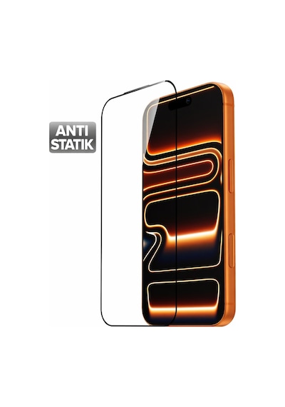 Pp Apple iPhone 17 Pro Max Uyumlu Anti Statik Ekran Koruyucu Toz Tutmayan Kırılmaz Cam