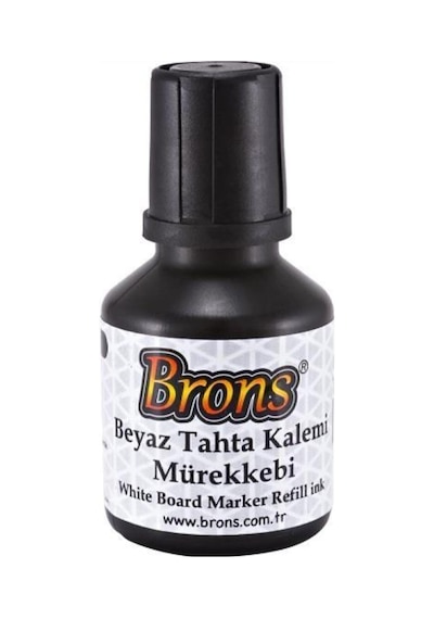 Beyaz Tahta Kalemi Mürekkebi Siyah-mavi-kırmızı 30 Cc Diğer