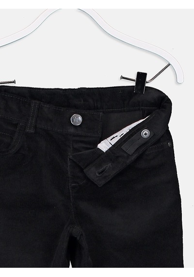 LC Waikiki Lcw Kids Siyah Skinny Kadife Erkek Çocuk Pantolon New Blakız Çocuk