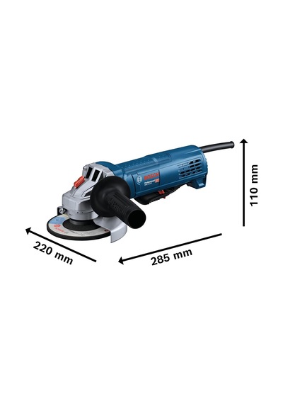 Gws 9-115 P Avuç Taşlama Makinesi 900 W, Disk Çapı: 115 Mm, 11.000 Dev/dak