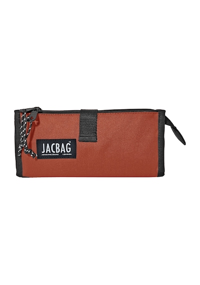 Jacbag Twın Case Pro-iki Bölmeli Masa Üstü Kalem Kutusu Twin-kiremit renkli