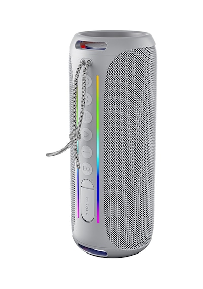 Nowgo F6 20w Rgb Speaker Su Geçirmez Taşınabilir Kablosuz Bluetooth Hoparlör Gri