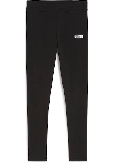 Puma Essentıals Logo Genç Tayt 688352 01 SiYAH