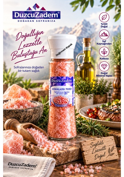 Himalaya Tuzu 400 Gr Değirmen Kapaklı