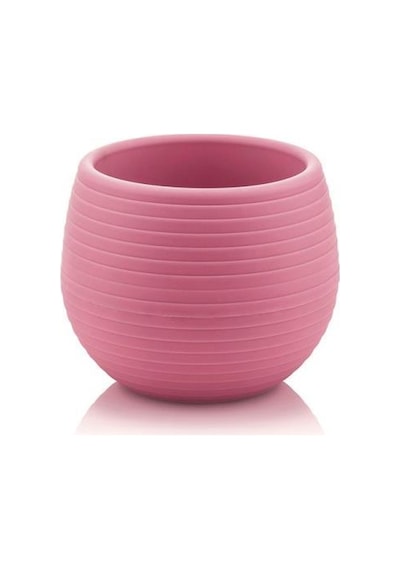 Omnipazar So-es03 Elvan Kaktüs Saksı 0,55 Litre No 3 Pudra Pembe 121