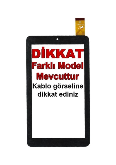 Syrox Syx-T703 Siyah Dokunmatik - Model 1