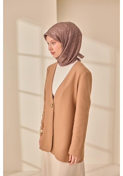 Silk Home Shiny Eşarp 75012-17 Toprak