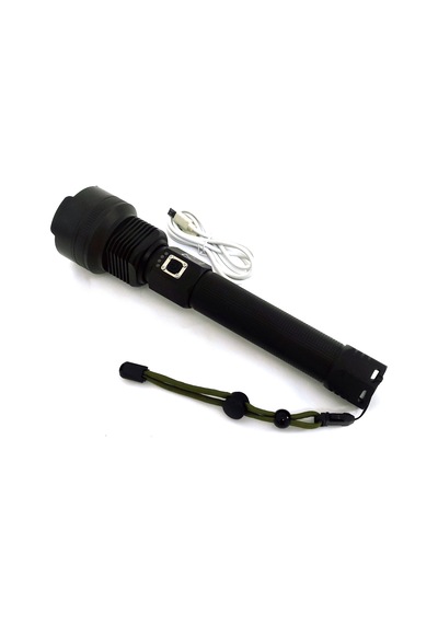 TELESKOPİK PROFORSYONEL EL FENERİ - LAZER LED SİSTEMLİ - CREE XHP