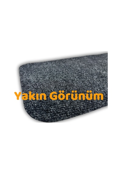 Beylini Kaymaz Merdiven Halısı Kendinden Yapışkanlı 1 Adet 20x75 Antrasit