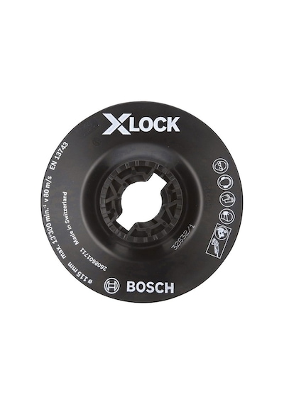 Bosch X-Lock 115 mm Fiber Disk Soft Taban - 2608601711