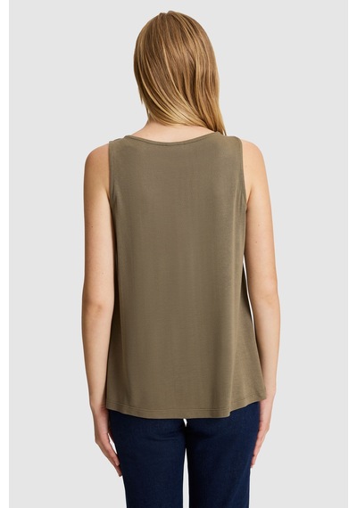 U.S. Polo Assn. U.s. Polo Assn. Kadın Haki Tişört Basic 50323548-vr027