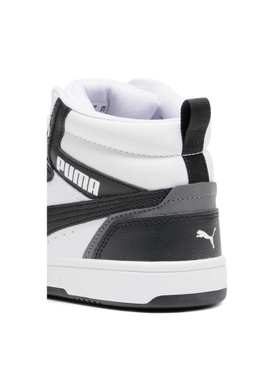 Puma 393831 Rebound V6 Mid Jr Spor Ayakkabı Beyaz 001