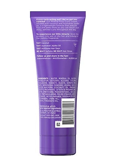 Miracle Curls Frizz Evcilleştirme Bukleler Hindistan Cevizi Ve Jojoba Yağlı Krem, 6,8 Fl Oz, 5.079 Fl Oz