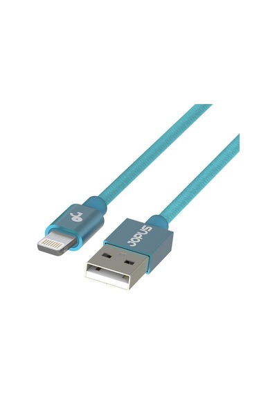 Jopus JO-DK3 1.2 MT Stylish Cloth Lightning Data Kablosu Mavi