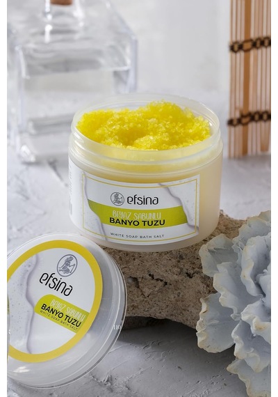 Efsina Beyaz Sabunlu Banyo Tuzu 250 G Ayak Ve Vücut Bakım Tuzu
