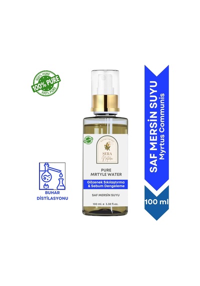 Sera Natura Saf Mersin Suyu Gözenek Sıkılaştırıcı ve Sebum Dengeleyici Tonik 100 ML