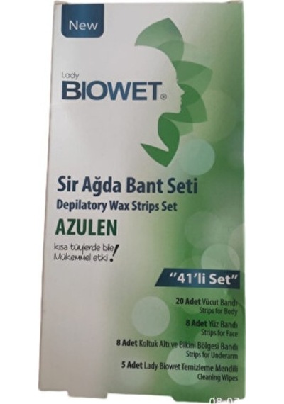 Biowet Azulen Sir Ağda Bandı 41'li