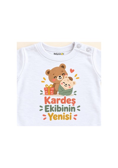 Babylimon Kardeş Ekibinin Yenisi Beyaz Kısa Kollu Çıtçıtlı Bebek Zıbını Beyaz - Kardeş Ekibinin Yenisi - 928161934 Beyaz - Kardeş Ekibinin Yenisi Babylimon Kardeş Ekibinin Yenisi Beyaz Kısa Kollu Çıtçıtlı Bebek Zıbını Beyaz - Kardeş Ekibinin Yenisi - 928161934 Beyaz - Kardeş Ekibinin Yenisi