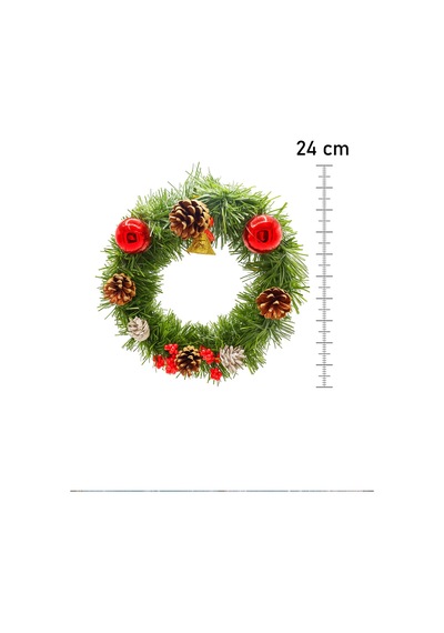 Waldern Yılbaşı Kapı Süsü 24 Cm