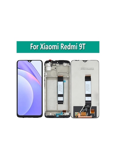 Xiaomi Redmi 9t Çıtalı Ekran Dokunmatik Siyah