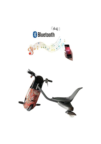 Citymate Drift Car Elektrikli Kaykay Bluetooth Dirift Kar Hoverboard Scooter Ledli Bluetoothlu D34